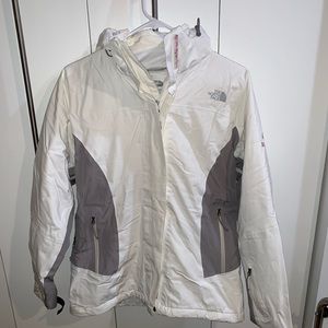 White North Face winter jacket